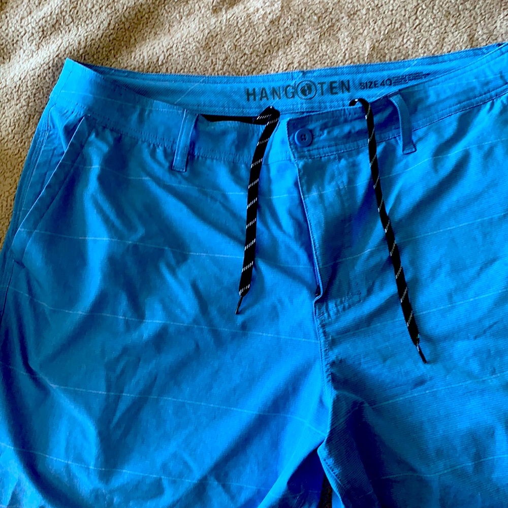 HANGTEN men’s Blue Swim Trunks w 40 L 11